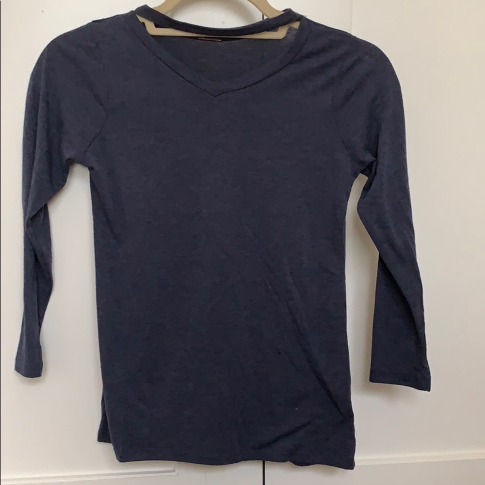 Navy blue sweater